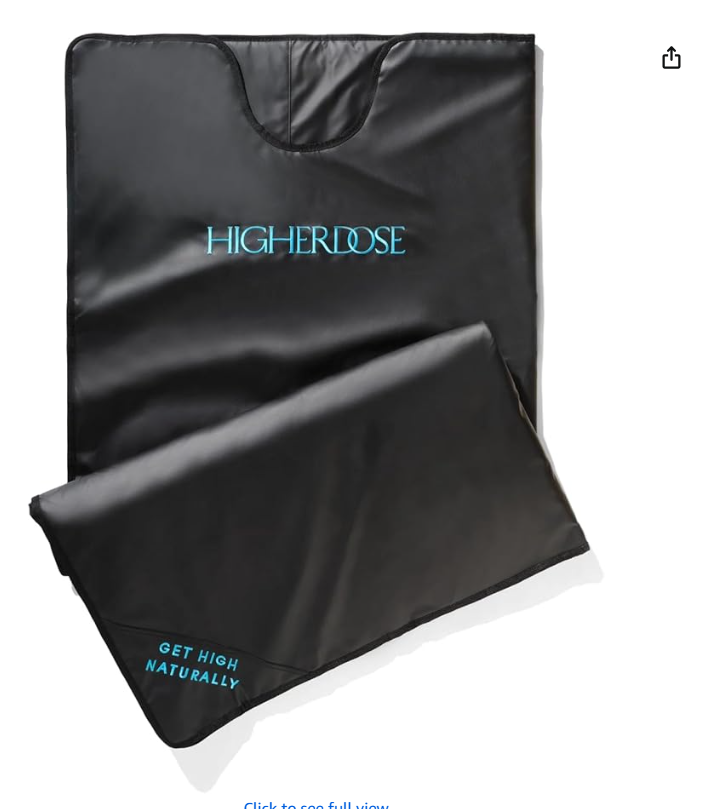 HigherDOSE Infrared Sauna Blanket - Personal Sauna to Relax & Detox 